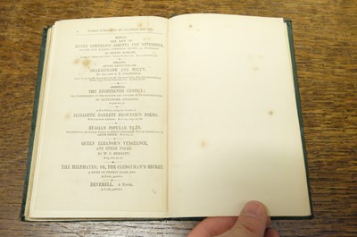 Lot 19 - Money (Edward). Twelve Months with the Bashi-Bazouks, 1st edition, 1857