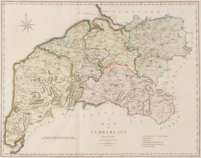 Lot 177 - Maps. A collection of approximately 135 British maps, 17th - 19th century