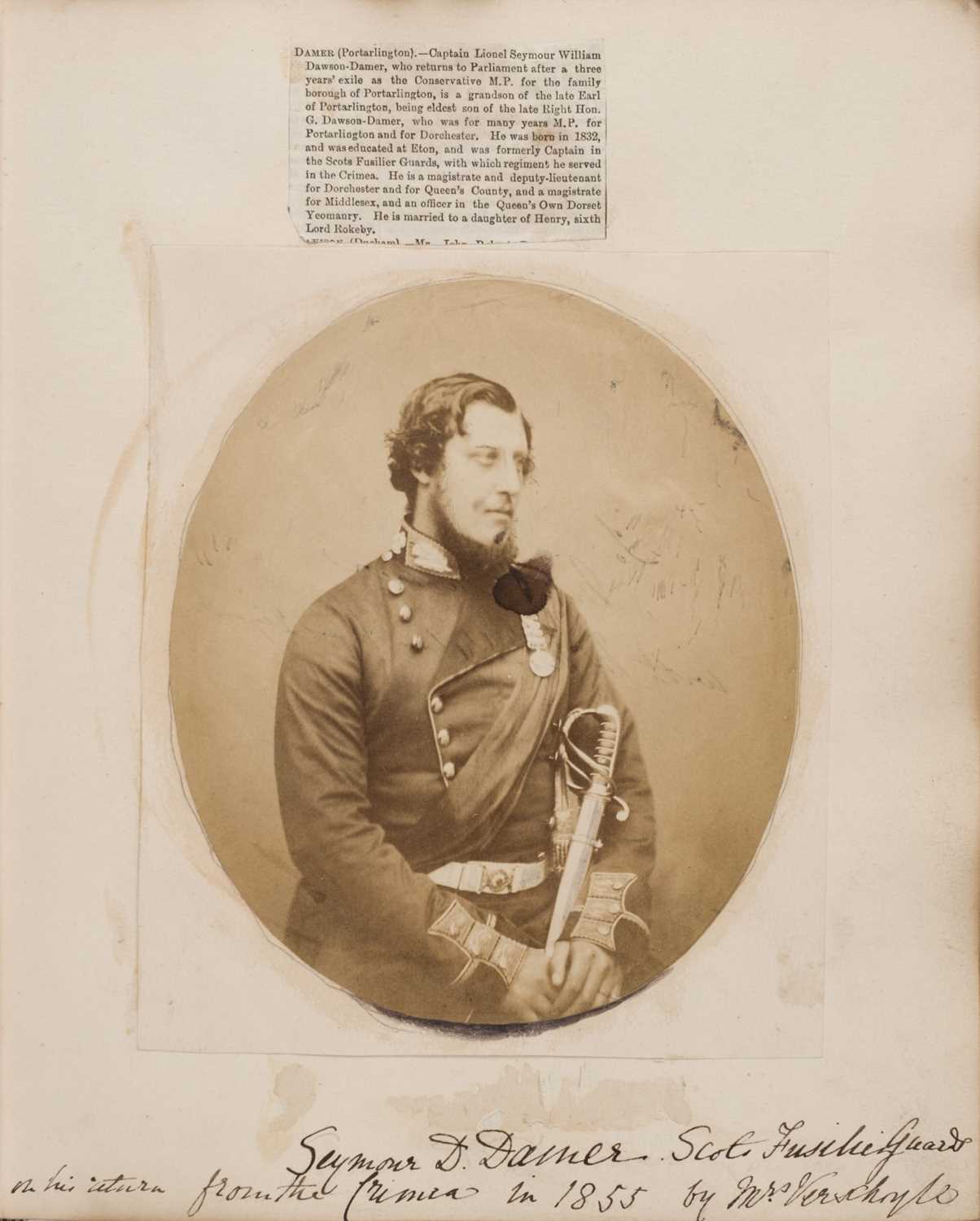 Lot 44 - Dawson-Damer (Cecilia Blanche Horatia, 1828-1892). A photograph album, c. 1853-1868