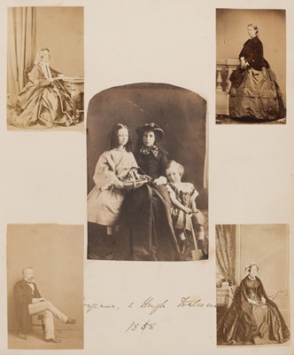 Lot 44 - Dawson-Damer (Cecilia Blanche Horatia, 1828-1892). A photograph album, c. 1853-1868