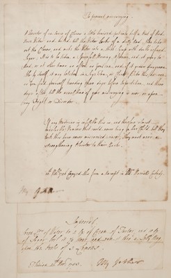 Lot 218 - Cookery manuscript. A folio volume of culinary recipes and receipts, circa 1750-1800