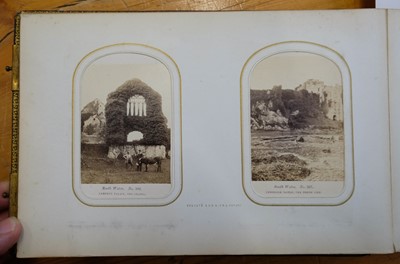 Lot 26 - Cartes de Visite. An album containing approximately 80 cartes de visite, c. 1860s