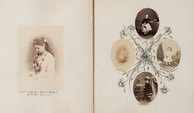 Lot 52 - Hamilton (John, d. 1868), A family photograph album relating to the family of John Hamilton