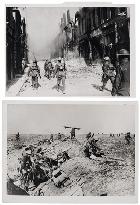 Lot 101 - Press Photographs. A collection of approximately 140 press photographs, World War I