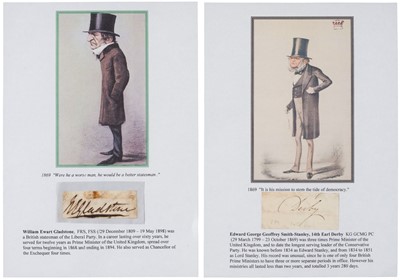 Lot 278 - Free fronts & cut signatures. A collection of approx. 138 mostly cut signatures