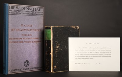Lot 260 - Einstein’s Copy of Descartes & Spinoza. Renati des Cartes et Benedicti de Spinoza..., 1843