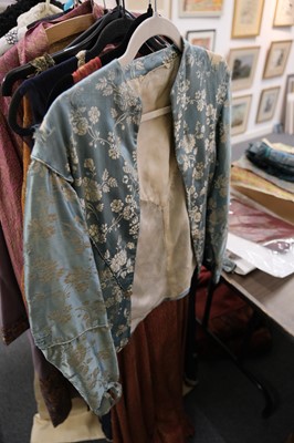 Lot 459 - Clothing. A beaded evening coat, circa 1928, & other items of clothing, early 20th century & later