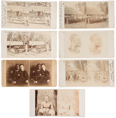 Lot 129 - Stereoviews. A collection of approximately 230 stereoviews, c. 1856 and later