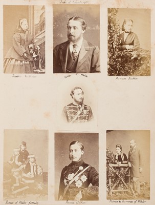 Lot 144 - Victorian Photographs. An assorted group of 16 photograph albums, mostly late 19th century