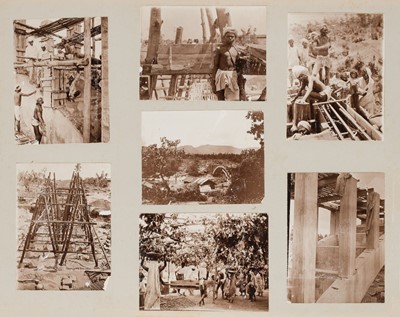 Lot 145 - India. A group of 11 photograph albums, mostly early 20th century