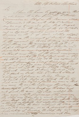 Lot 242 - British Navy. A manuscript account of a voyage by H. M. S. Ontario, from Jamaica to England, by Lieutenant William Elliot, circa 1780