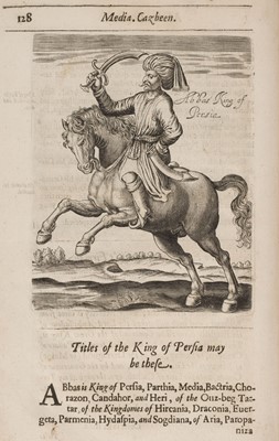 Lot 9 - Herbert (Thomas). A Relation of some yeares Travaile... Into Afrique and the greater Asia, 1634