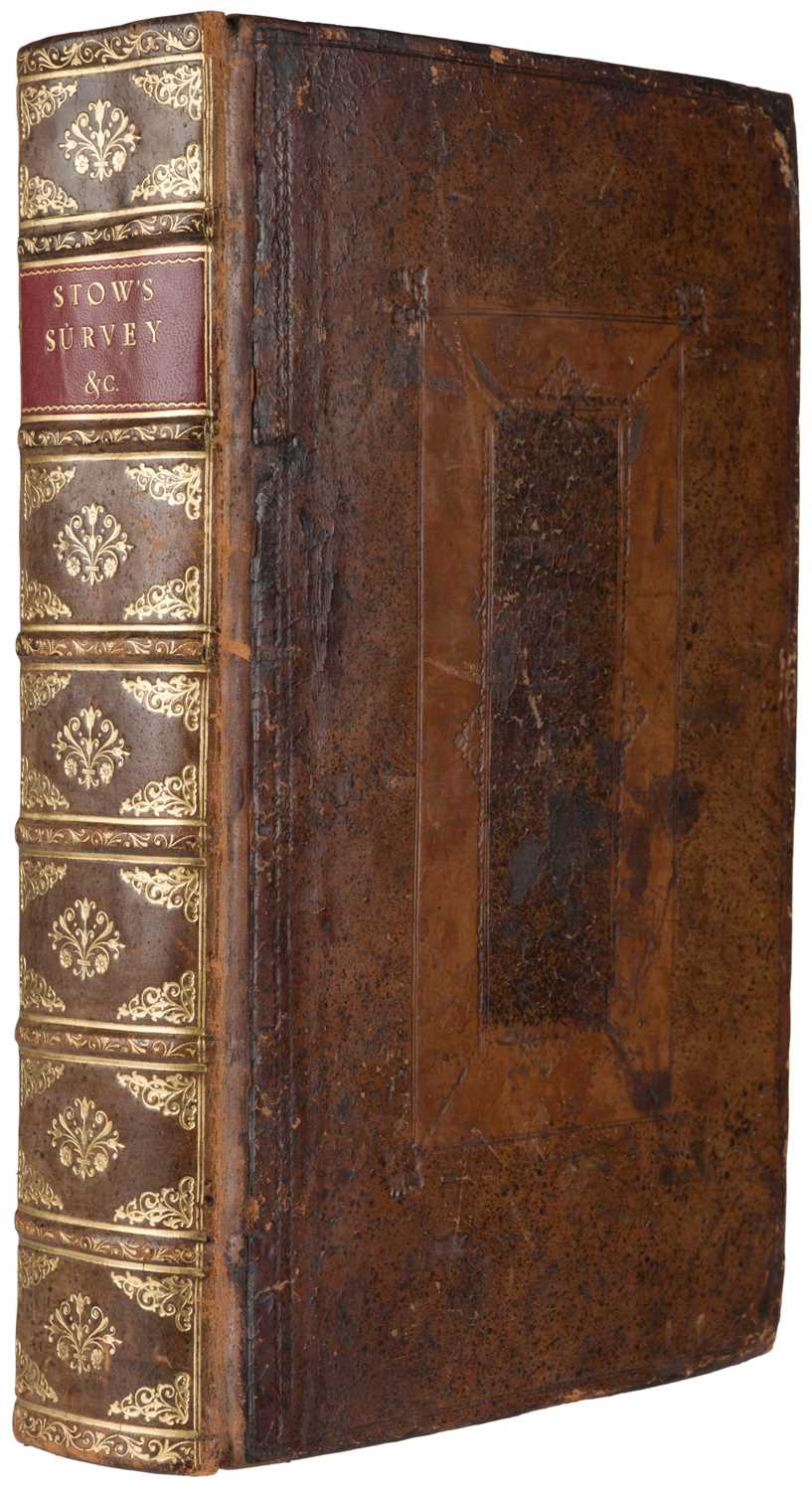 Lot 53 - Stow (John). The Survey of London, 1633