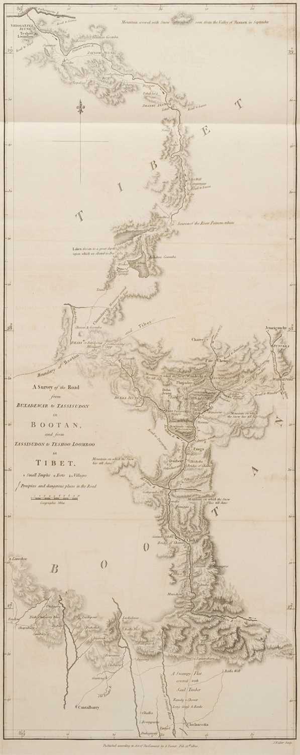 Lot 27 - Turner (Samuel). An Account of an Embassy to the Court of the Teshoo Lama, in Tibet, 1800