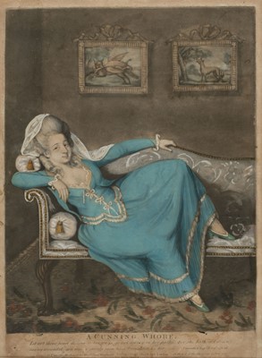 Lot 220 - Carington Bowles (publisher). A Cunning Whore, 1777
