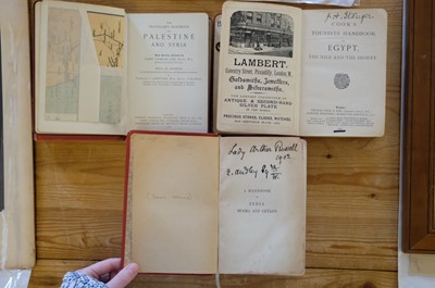 Lot 1 - Baedeker (Karl). Palestine and Syria..., Handbook for Travellers, 1912