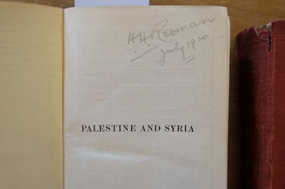 Lot 1 - Baedeker (Karl). Palestine and Syria..., Handbook for Travellers, 1912