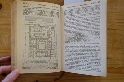 Lot 1 - Baedeker (Karl). Palestine and Syria..., Handbook for Travellers, 1912