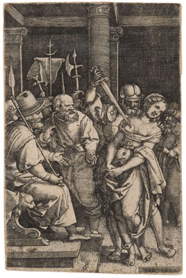 Lot 55 - Pencz (Georg, circa 1500-1550). Virginia Killed by her Father, circa 1546-47