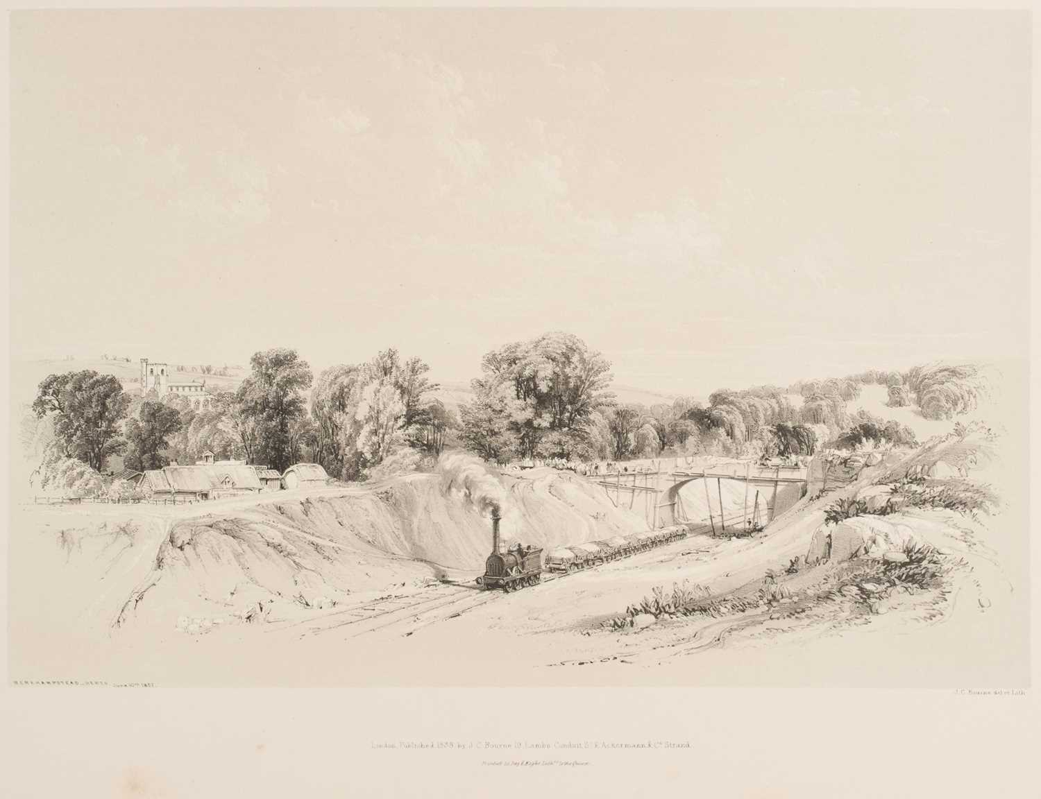 Lot 33 - Bourne (J.C.). Drawings of the London and Birmingham Railway..., 1839
