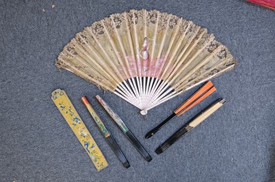 Lot 464 - Clothing. A group of Victorian & Edwardian gentlemen's hats, & other items