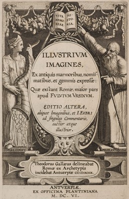 Lot 305 - Faber (Johann). In Imagines Illustrium ex Fulvii Ursini Bibliotheca..., 1606