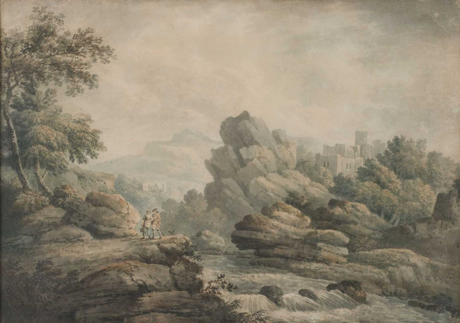 Lot 22 - Manner of William Pars (1742-1782). Irish Landscape