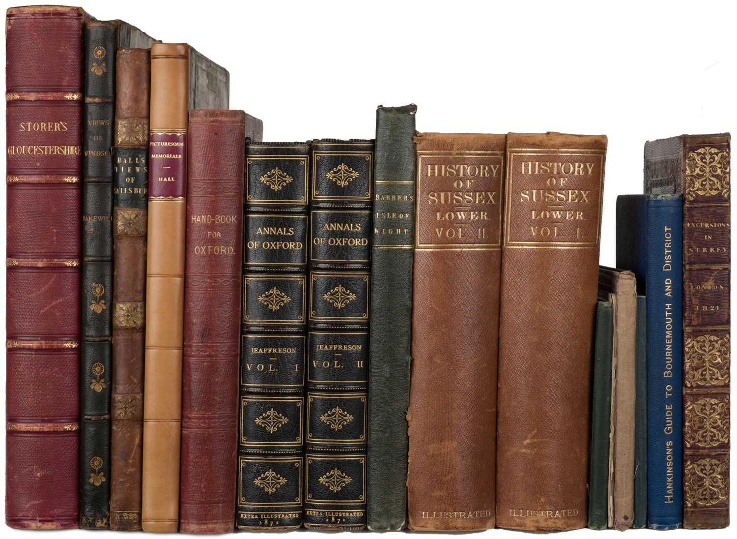 Lot 44 - Hall (Rev. Peter). Picturesque Memorials of Salisbury..., 1834