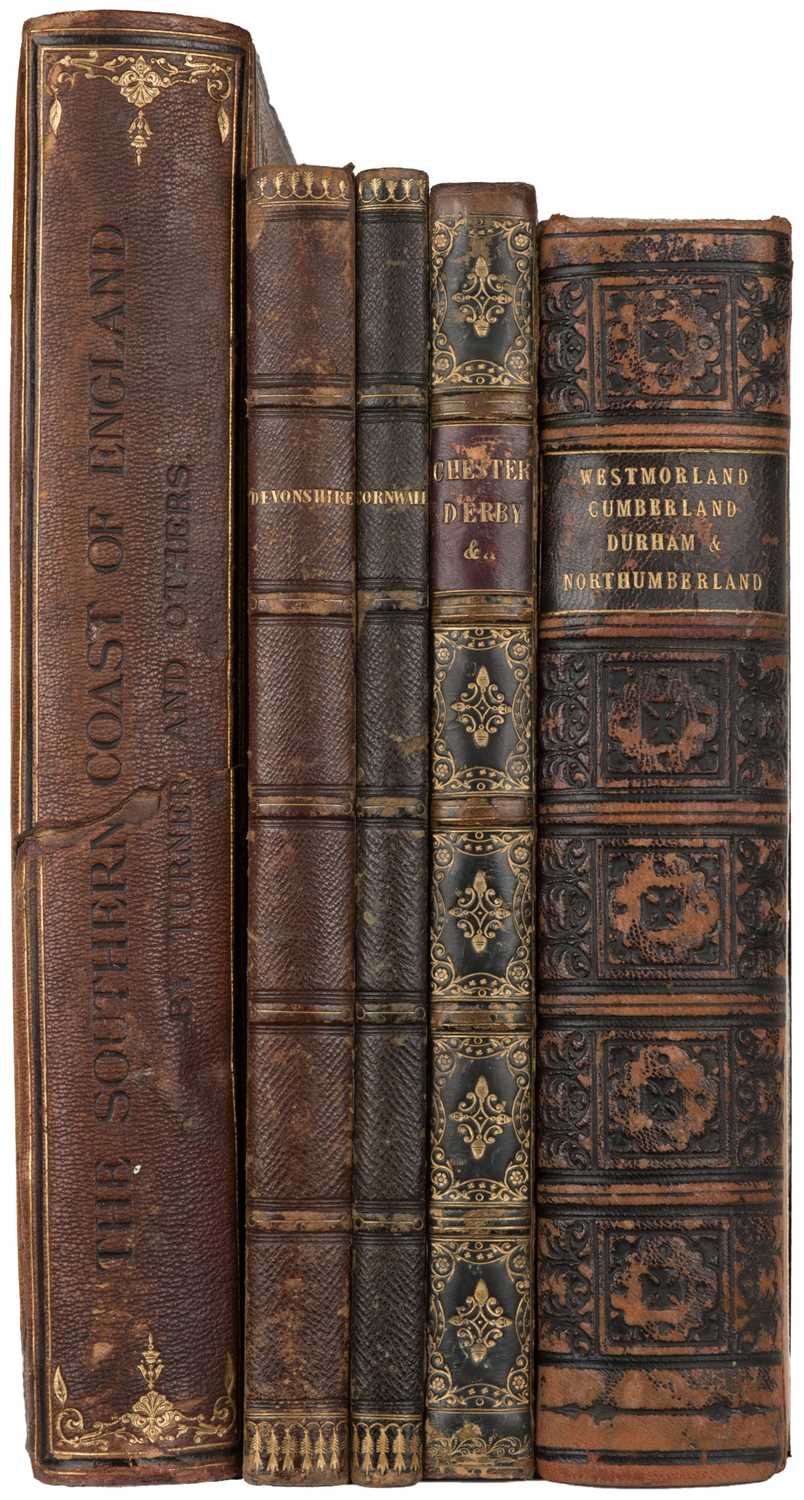 Lot 36 - Britton (John & Brayley, Edward Wedlake), Devonshire & Cornwall Illustrated..., 2 volumes, 1829