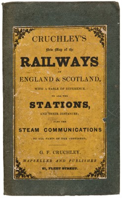 Lot 187 - Railway Maps. A collection of nine maps, 19th-century