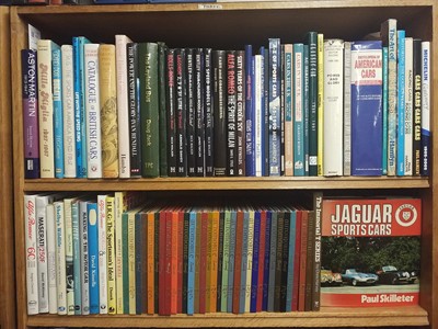 Lot 414 - Motoring. A large collection of modern vintage motoring reference & related