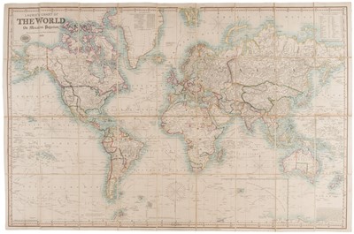 Lot 150 - Folding Maps. A collection of 13 maps, 19th century