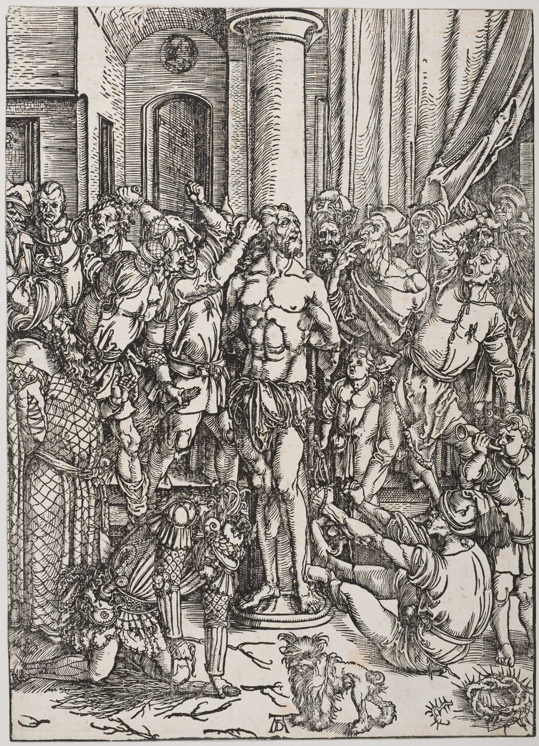 Lot 34 - Dürer (Albrecht, 1471-1528). The Flagellation of Christ, circa 1496-97