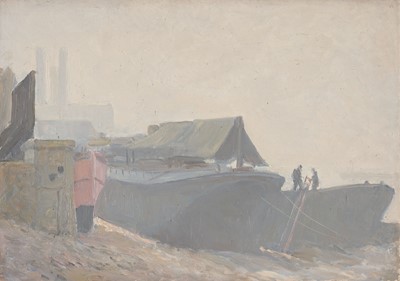 Lot 268 - Souter (John Bulloch, 1890-1971). Seven oil sketches, mid-20th century