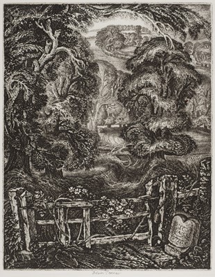 Lot 403 - Tanner (Robin, 1904-1988). The Old Road (Elegy for the English Elm I), 1977