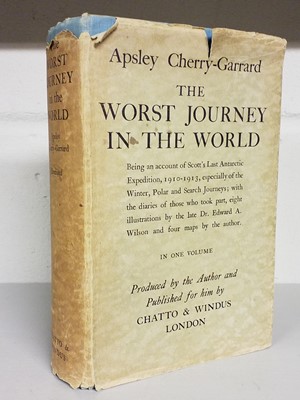 Lot 4 - Cherry-Garrard (Apsley). The Worst Journey in the World, 3rd one-volume edition, 1939