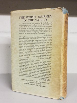 Lot 4 - Cherry-Garrard (Apsley). The Worst Journey in the World, 3rd one-volume edition, 1939