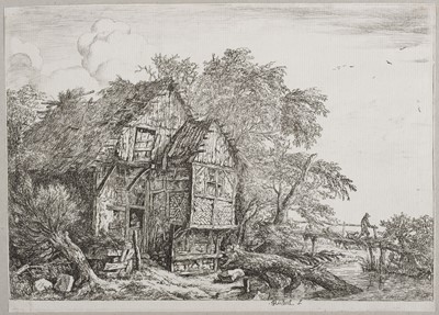 Lot 80 - Ruisdael (Salomon, circa 1628/28-1682). The Little Bridge, circa 1650-55