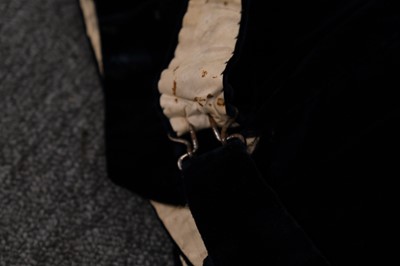 Lot 448 - Children's Clothing. A child's three-piece velvet page boy suit, 19th century