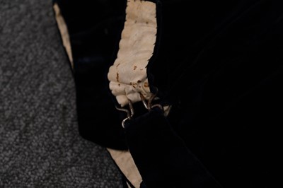 Lot 448 - Children's Clothing. A child's three-piece velvet page boy suit, 19th century