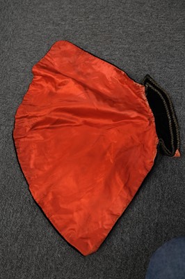 Lot 448 - Children's Clothing. A child's three-piece velvet page boy suit, 19th century