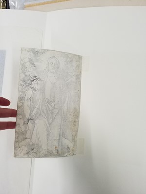 Lot 46 - Grien (Hans Baldung, 1484/85-1545). Christ and the Apostle John, 1519