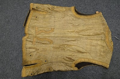 Lot 493 - Indian. A gentleman's embroidered gold waistcoat, late 19th century