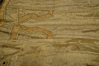 Lot 493 - Indian. A gentleman's embroidered gold waistcoat, late 19th century