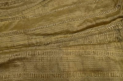 Lot 493 - Indian. A gentleman's embroidered gold waistcoat, late 19th century