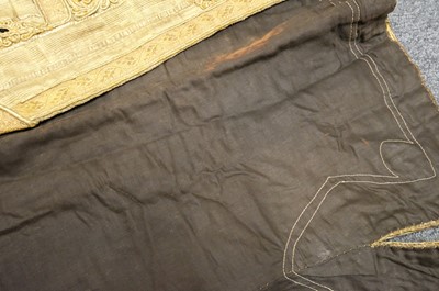 Lot 493 - Indian. A gentleman's embroidered gold waistcoat, late 19th century