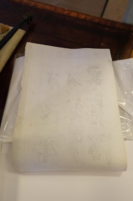 Lot 357 - Satirical Card Game. Toverkaart of Genees middel der Wind-breuken vant Zuid west ... , c. 1720