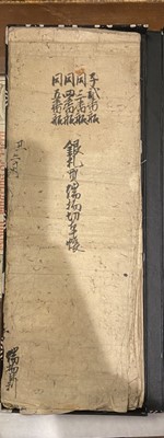 Lot 13 - Japanese Fabric and Pattern Samples. circa 1880