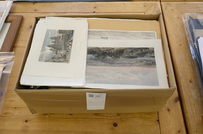 Lot 232 - Foreign Topography. A collection of approximately 600 prints, mostly 19th-century