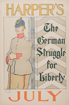Lot 263 - Penfield (Edward, 1866-1925). Harper's July, The German Struggle for Liberty, 1895